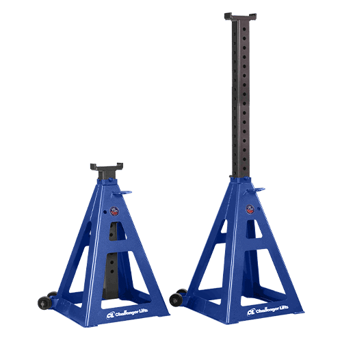 Medium Height Support Stands — 20,000 lb, 30"–52" Adjustable (Pair)