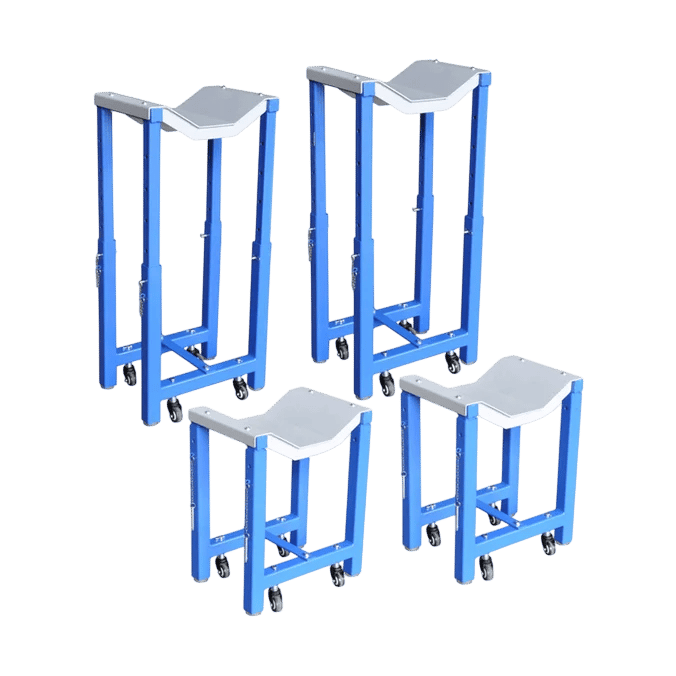 iDEAL WHLSTDKIT-UF2500EH-X Wheel Stand Kit (UF-2500EH-X) Set of 4ea, Adjustable Height - 625 lb.