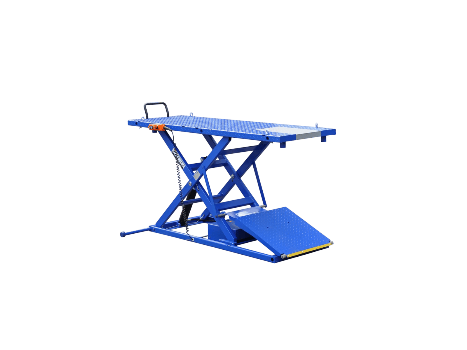 iDEAL M-2200IEH-XR Elec-Hydra Motorcycle Lift Bench w/Integrated Motor & Retractable Ramp