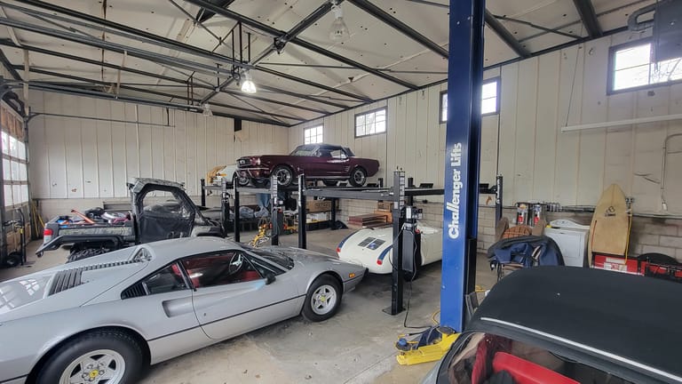 4-post lift install by Panther Lifts