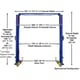 Atlas Platinum PVL10-EXT 10,000 lb 2-Post Lift with Height Extension - Image 8