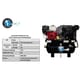 Atlas ATEMPAF13G 13HP GAS Powered AIR Compressor w/ Honda Engine - Image 2