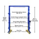 Atlas Platinum PVL15 — 15,000 lb ALI Certified 2-Post Overhead Lift - Image 3