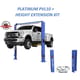 Atlas Platinum PVL10-EXT 10,000 lb 2-Post Lift with Height Extension - Image 2