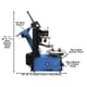 Atlas ATETC755DAA TC755 Tire Changer w/ Dual Assist ARM (kit) - Image 3
