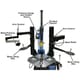 Atlas ATETC755DAA TC755 Tire Changer w/ Dual Assist ARM (kit) - Image 8