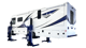 Challenger CLHM-190W 19,000 lb Per Column Mobile Column Lift Wireless Wide Base - Image 7