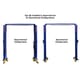 Atlas Platinum PVL10 ALI Certified 10,000 lb 2-Post Overhead Lift - Image 8