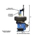 Atlas TC229 Swing-Arm 10-24in Beadblaster Tire Changer - Image 2