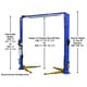 Atlas Platinum PVL10 ALI Certified 10,000 lb 2-Post Overhead Lift - Image 6