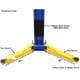 Atlas OH-10X 10,000 lbs 2-Post Overhead Lift - Image 11