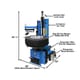 Atlas ATETC289LH TC 289 Tire Changer w/ Left Hand ARM (kit) - Image 4