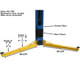Atlas PV-15PX 15,000 lbs 2-Post Overhead Lift - Image 12