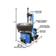Atlas TC229 Swing-Arm 10-24in Beadblaster Tire Changer - Image 5