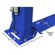 Atlas PVL9BP Platinum 9,000 lb ALI Certified Baseplate 2-Post Lift - Image 12