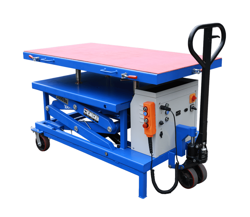 iDEAL LT-EV3300DC-X Lift Table, EV Battery / DC Battery, 3300 lb. Cap.