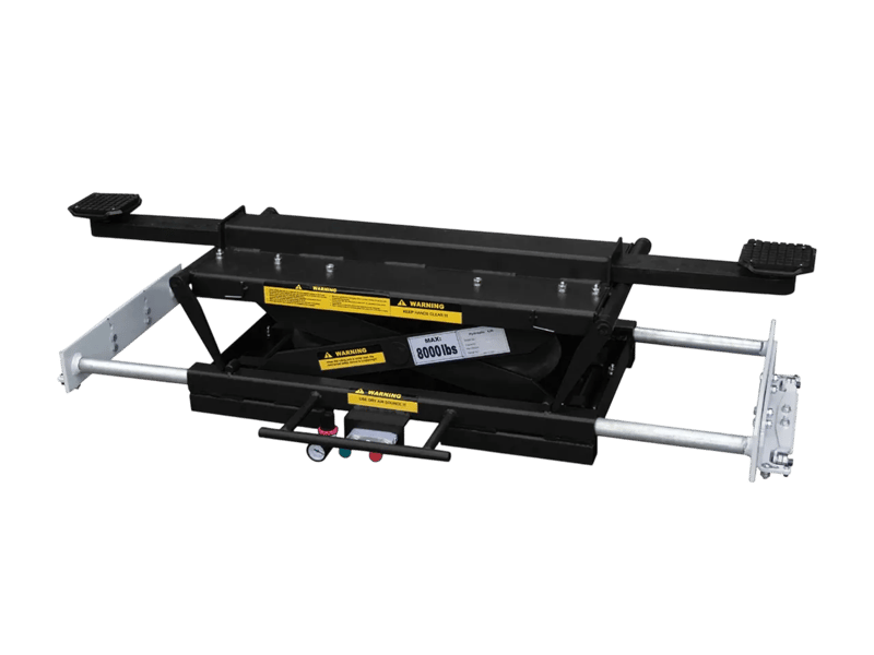 Tuxedo RAJ-8K-L Rolling Air Jack 8,000 lb. Capacity - On The Rail - Air Bag - Low Mount