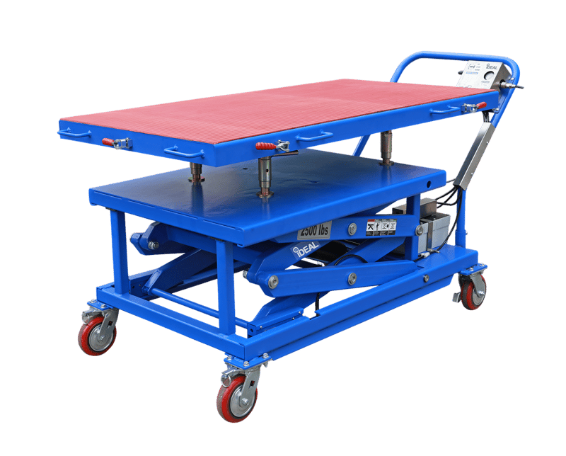 iDEAL LT-EV2500AH-X Lift Table, EV Battery / Air Hydraulic, 2500 lb. Cap.