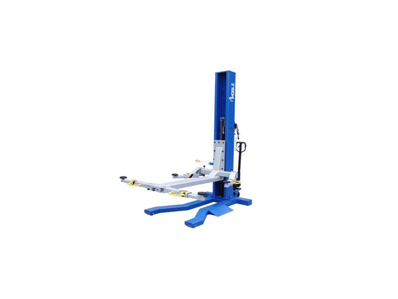 iDEAL MSC-6KLP 6,000 lb Mobile Single Column Lift - Low Profile