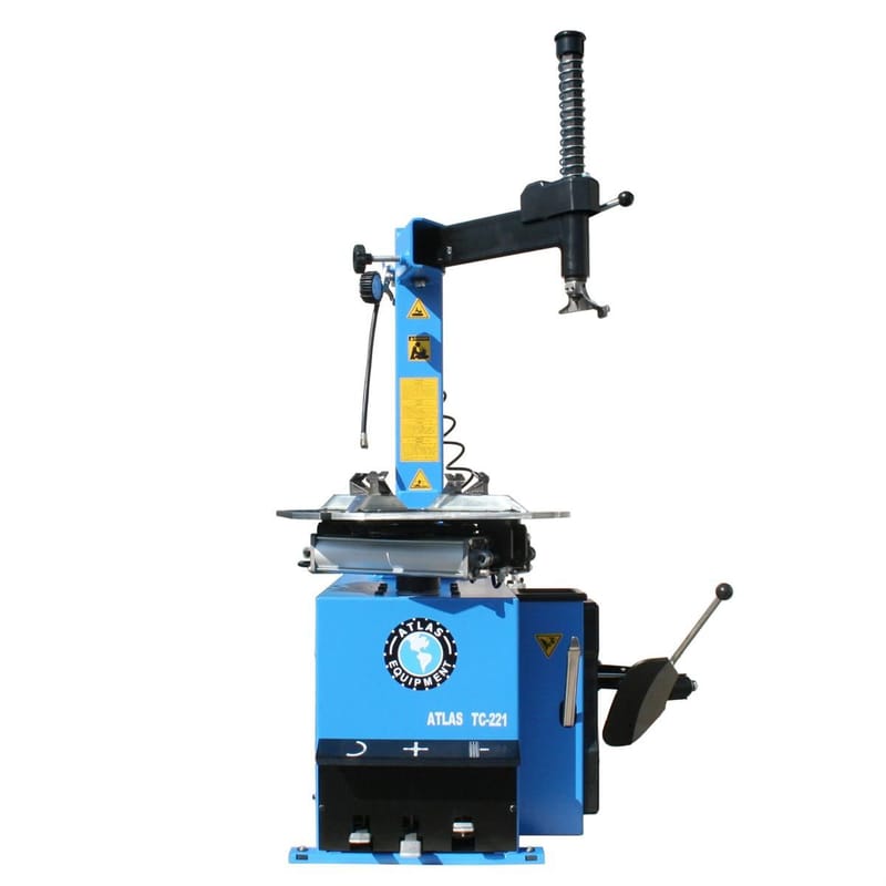 Atlas TC221 Swing-Arm 10-24in Rim Clamp Tire Changer