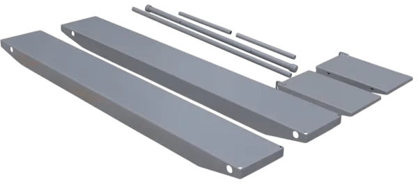 Tuxedo M-SideExt M-1000C - Side Extensions