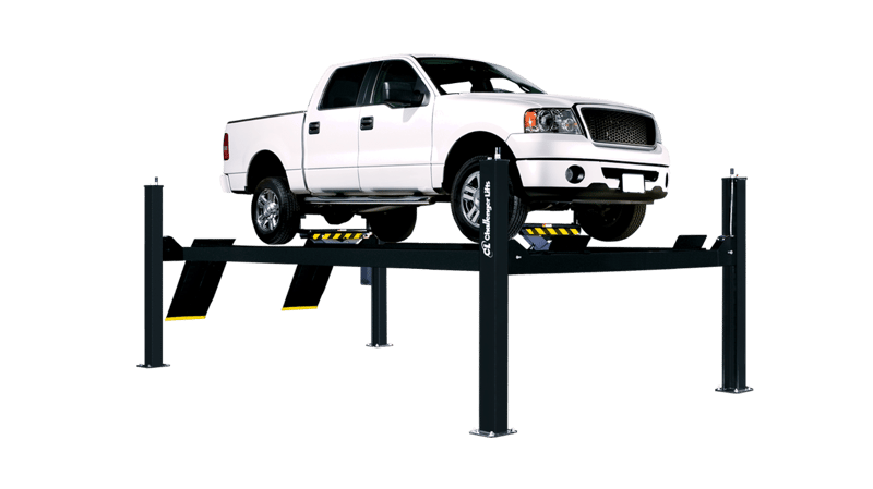 Challenger 4P14 Series 14,000 lb Closed-Front 4-Post Lift