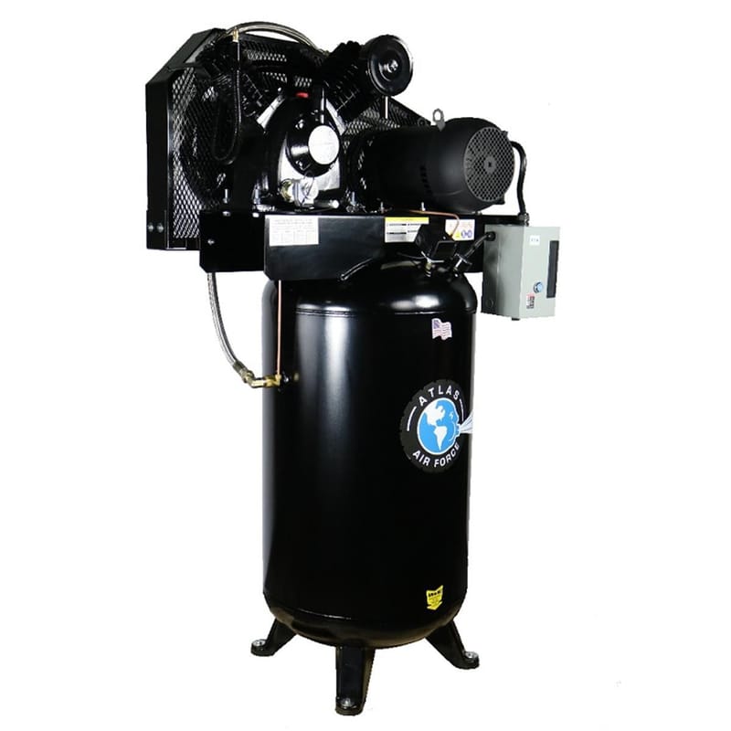 Atlas Air Force AF9P 7.5HP 80 Gallon Air Compressor with Plus Package