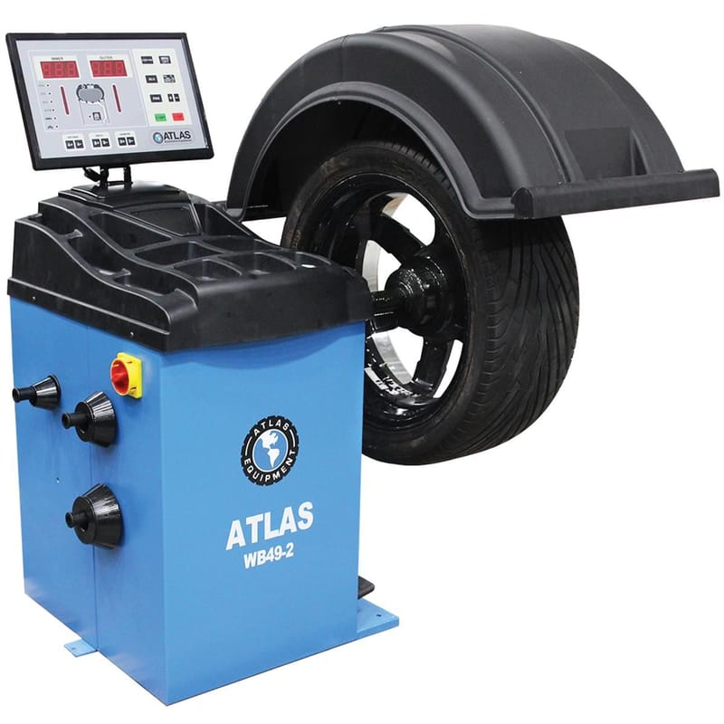 Atlas WB49-2 Premium Wheel Balancer 2D Auto Measurement