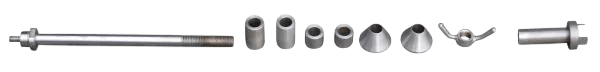 Tuxedo WB-953-ADAPTER-S Motorcycle Adapter - Large Shaft Adapter Kit - 19MM & Larger