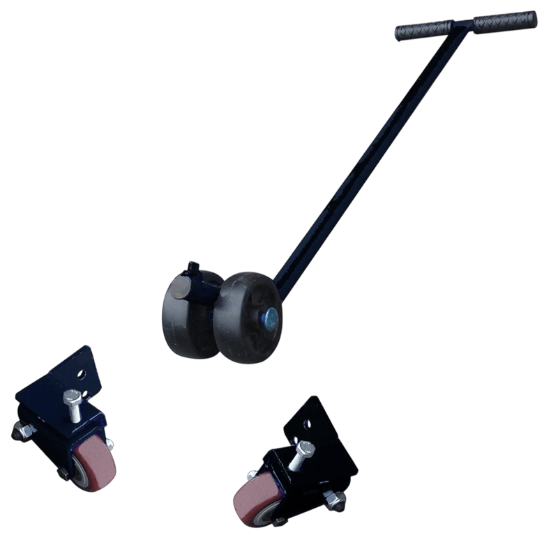 iDEAL DLYWHLKIT-2200IEH-BLK Dolly & Wheel Kit - BLACK