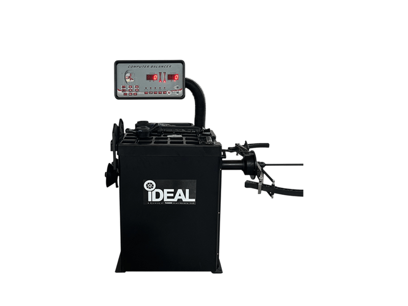 iDEAL WB-953-B-MCAB-K-BLK Motorcycle Wheel Balancer - BLACK