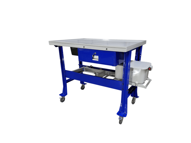 iDEAL PTDT-PW-1000 Premium Tear Down Table & Part Washer - 1,000 lbs. Cap. (XH-TT-I)