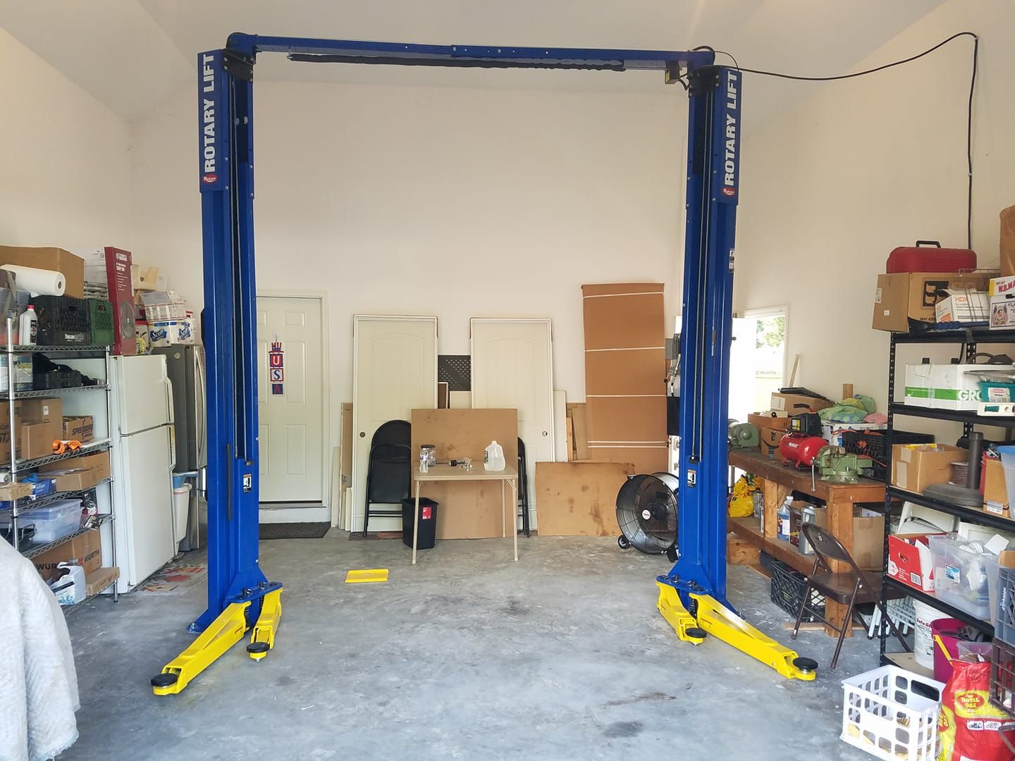 2-post lift install by Panther Lifts