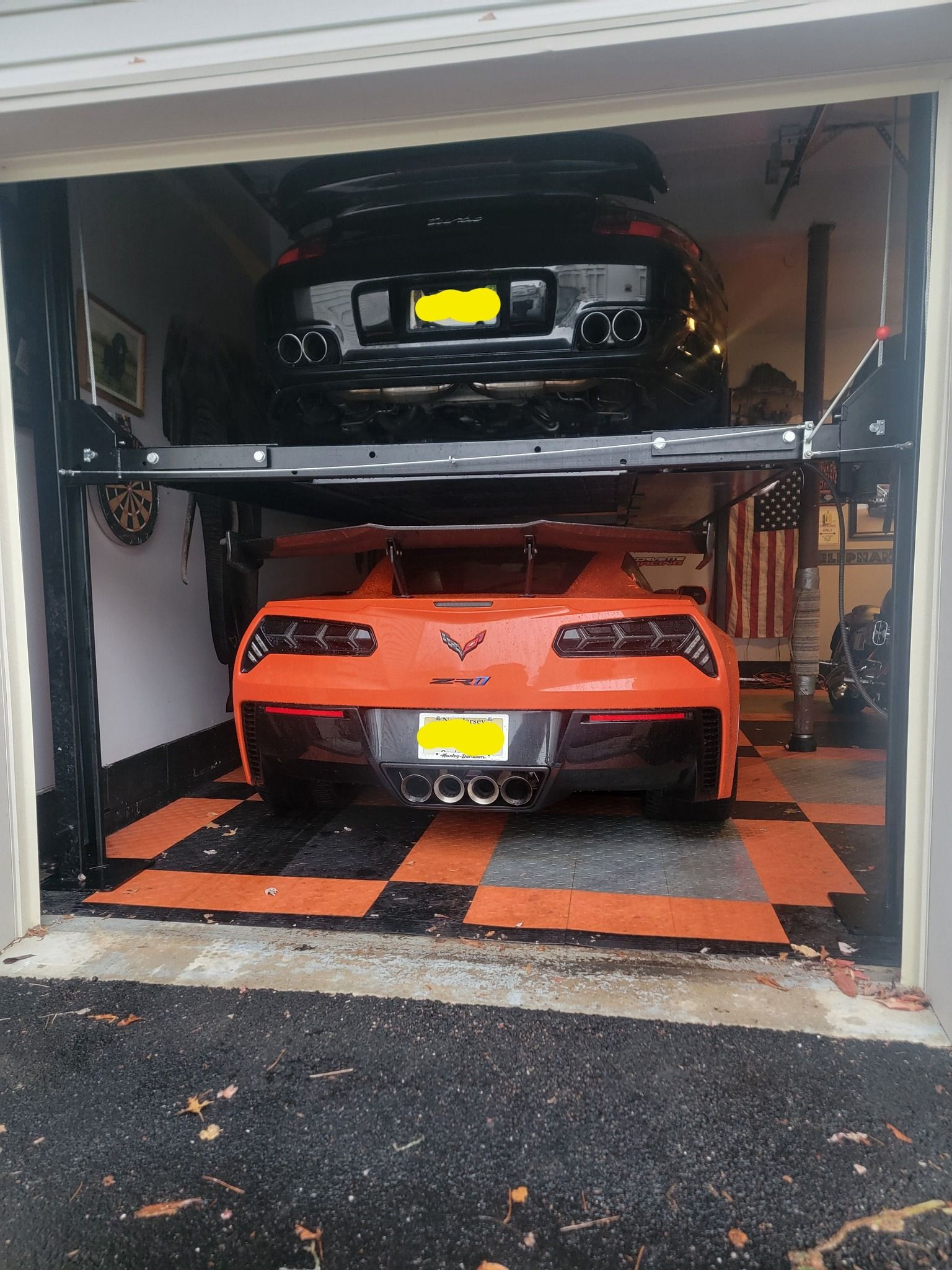 4-post lift install by Panther Lifts