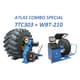 TTC-303 + WBT-210 Super-Duty Truck Tire Changer and Wheel Balancer Combo - Image 2