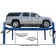 Atlas 412 12,000 lb ALI Certified Heavy Duty 4-Post Lift - Image 4