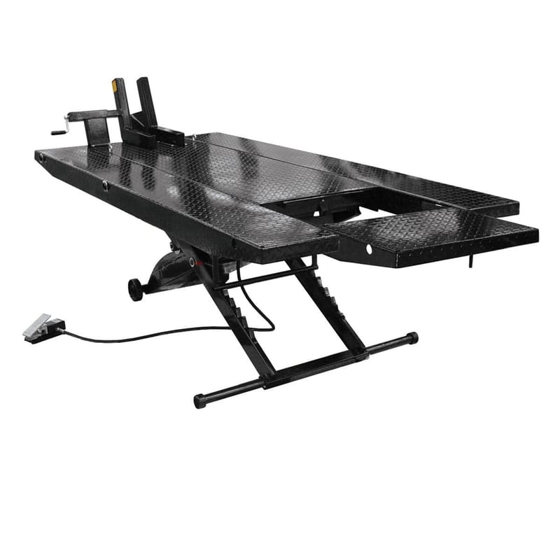 Atlas ATEHT-CYCLFTXLT-FPD Motorcycle Lift w/ Side Extension KIT