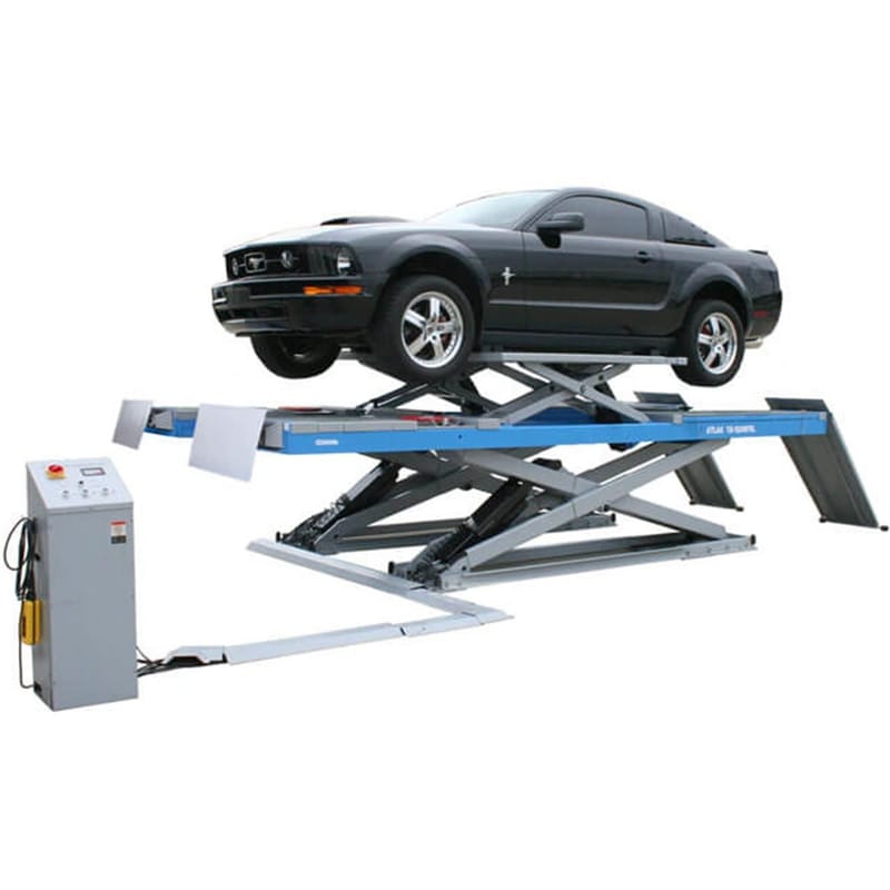 Atlas 12AWFSL 12,000 lb Wheel-Free Scissor Alignment Lift