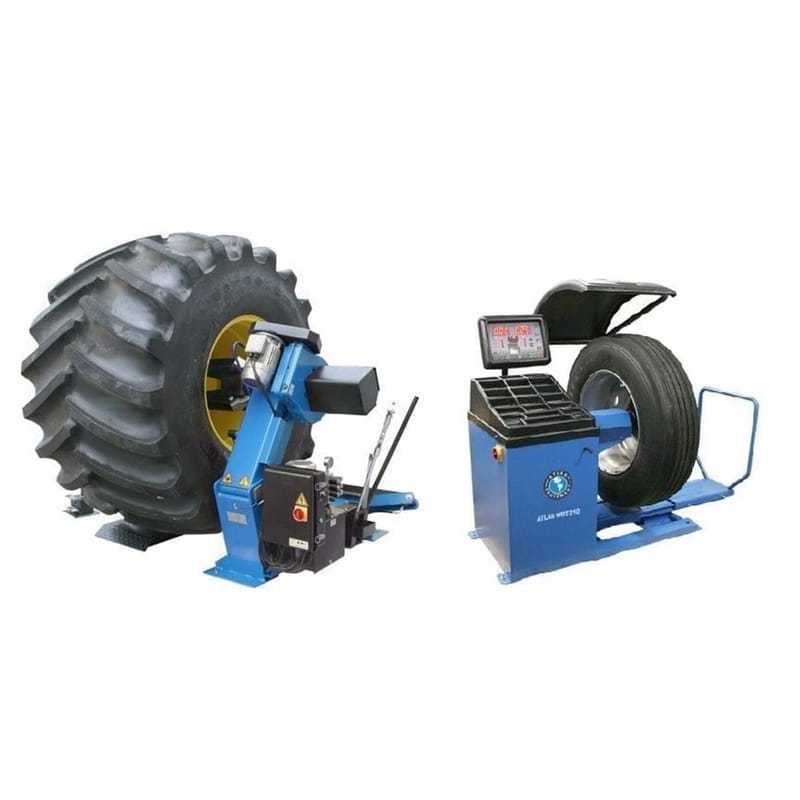 TTC-303 + WBT-210 Super-Duty Truck Tire Changer and Wheel Balancer Combo