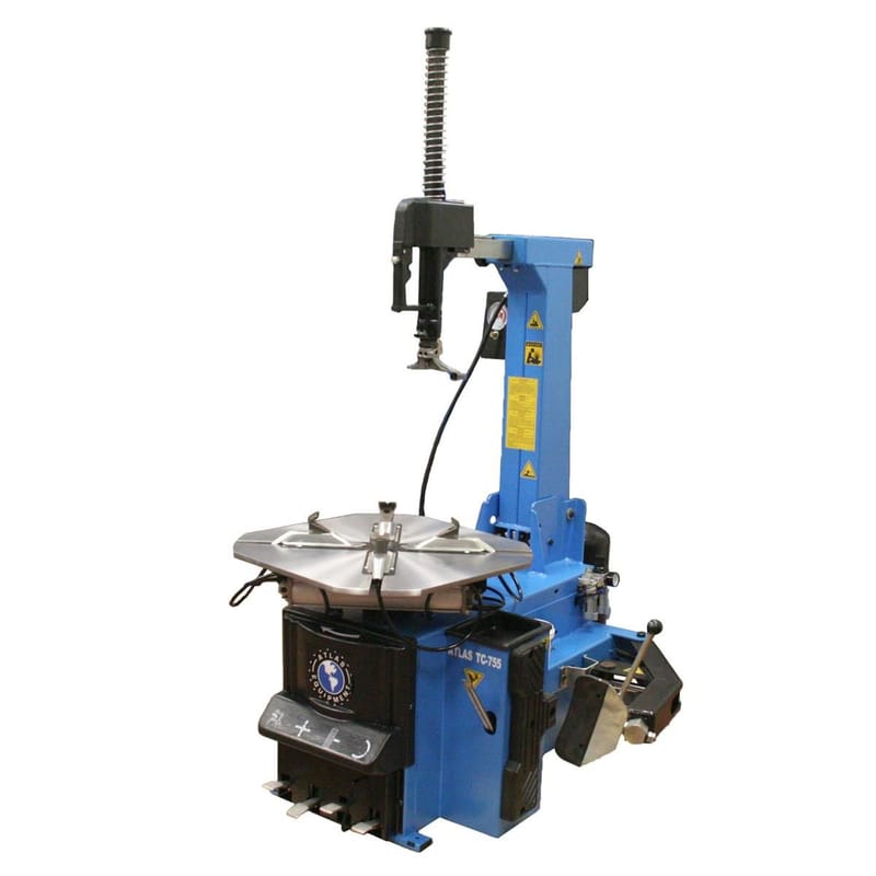 Atlas TC755 Leverless Touchless 12-28in Clamp Tire Changer